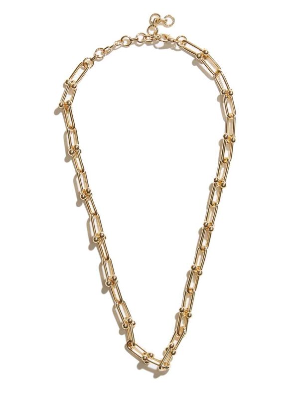 Guess 14KT Ball Paperclip Chain Halsband Dam Guld | 384916-XTP