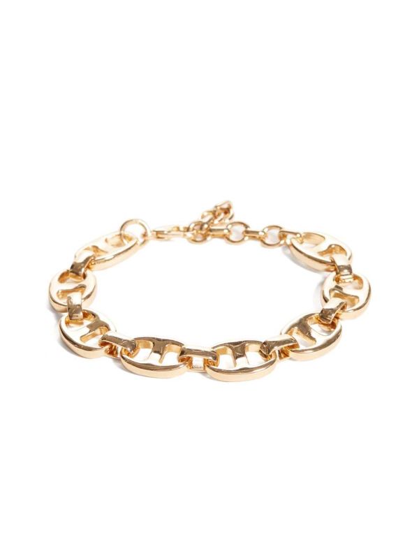 Guess 14KT Mariner Chain Armband Dam Guld | 610497-VGA