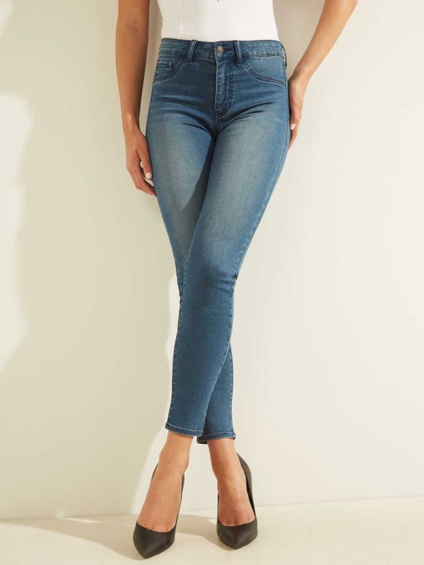 Guess 1981 High-Rise Jeggings Jeans Dam Tvätt | 375102-KRG