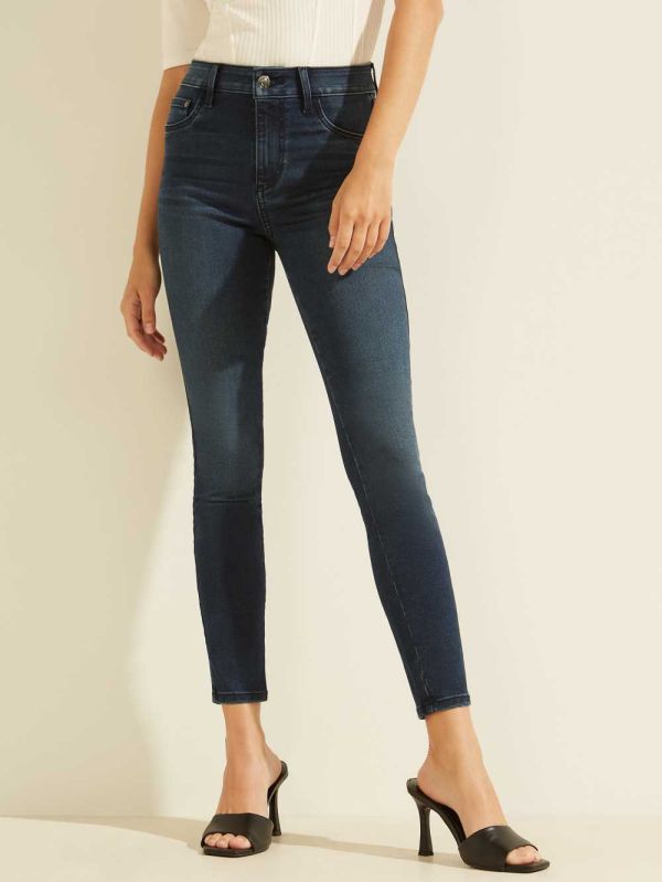 Guess 1981 High-Rise Jeggings Jeans Dam Tvätt | 583492-LAP