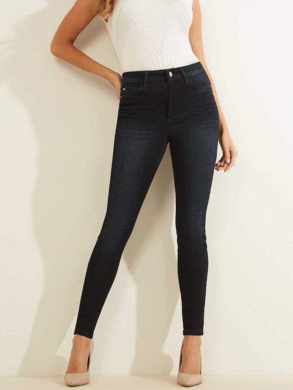 Guess 1981 High-Rise Skinny Jeans Dam Tvätt | 539712-LHK