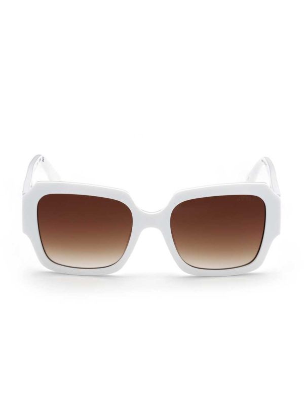 Guess Addison Butterfly Solglasögon Dam Vita | 978234-NED