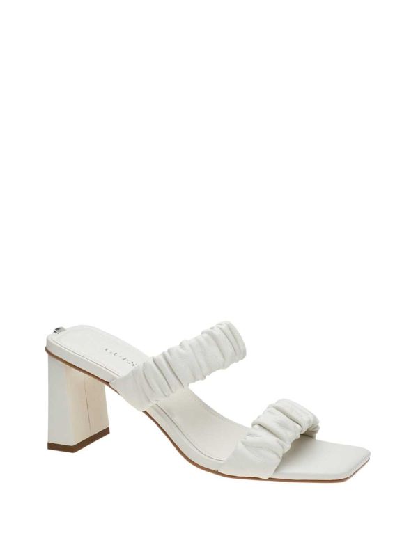 Guess Aindrea Klackar Mules Klackskor Dam Vita | 204378-RKX