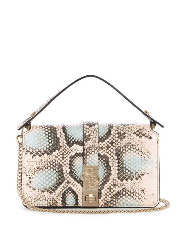 Guess Albury Mini Crossbody Väska Dam Ormskinn | 625490-IFZ