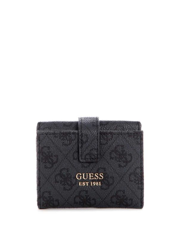Guess Alisa Petite Trifold Plånbok Dam Blå Blommiga | 219768-YPB