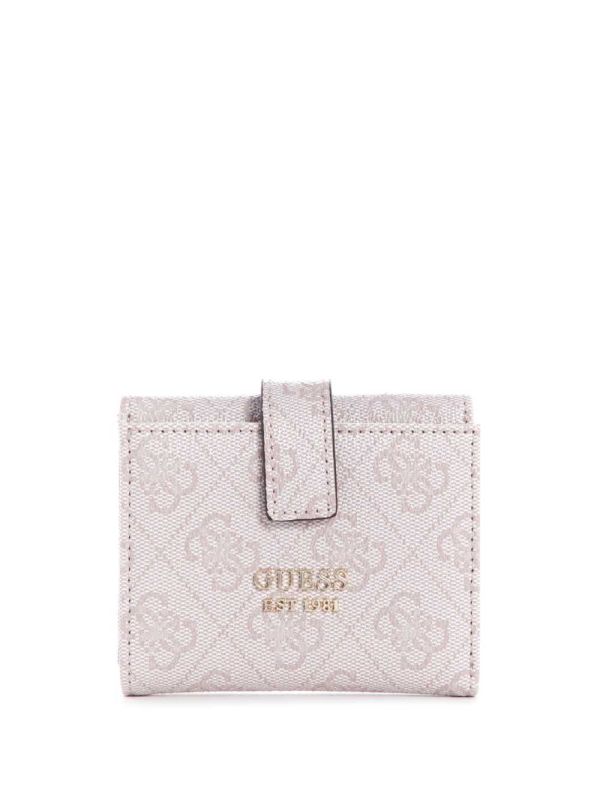 Guess Alisa Petite Trifold Plånbok Dam Silver | 742506-TCY