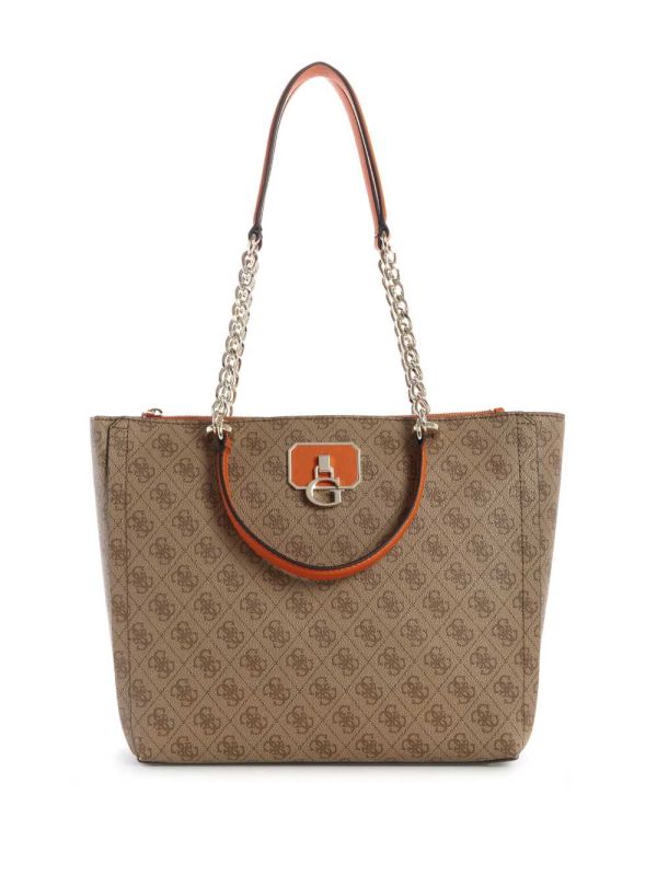 Guess Alisa Society Toteväska Dam Orange | 462573-RBQ