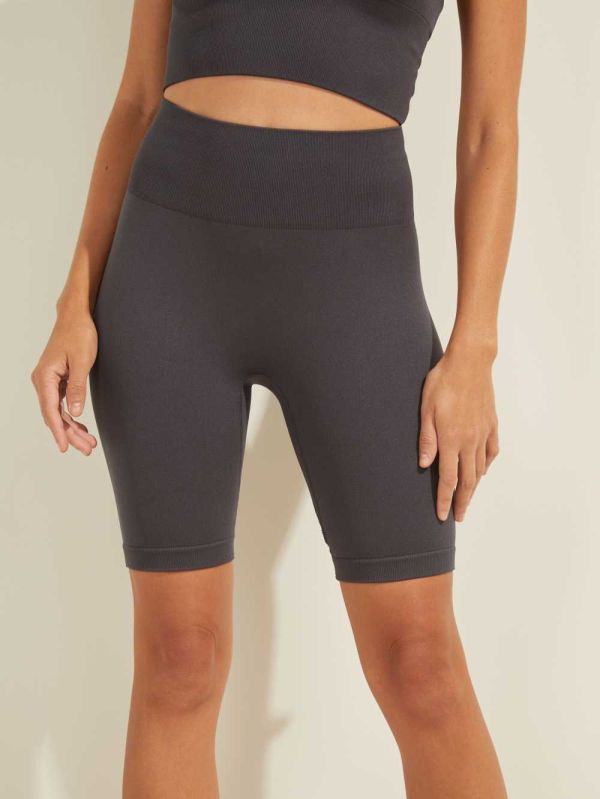 Guess Alma Seamless Biker Shorts Dam Marinblå | 674059-PFN