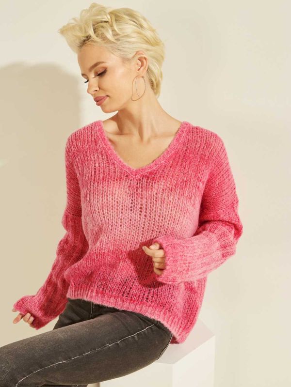 Guess Ariane Tröjor Dam Rosa Olika Färger | 825739-JYA