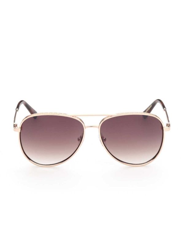 Guess Aviator Solglasögon Herr Guld | 180659-NOC