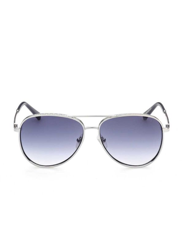 Guess Aviator Solglasögon Herr Silver | 856491-RUH