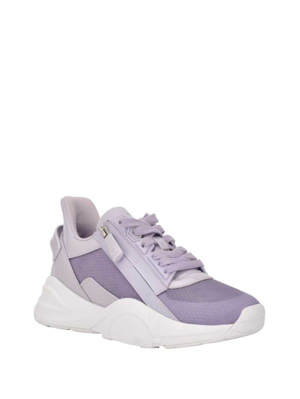 Guess Bailian Side-Zip Sneakers Dam Gröna | 216908-SGL