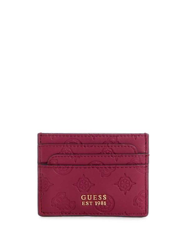 Guess Bea Card Holder Plånbok Dam Bruna | 372890-PFZ