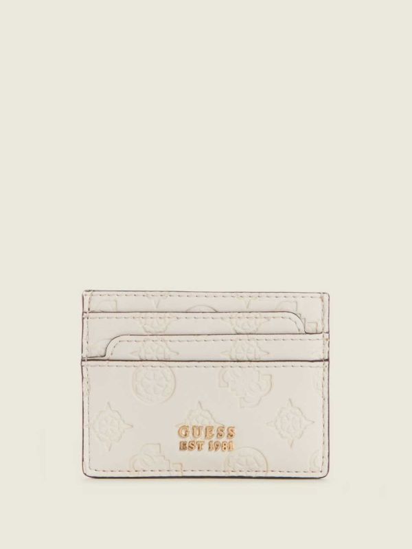 Guess Bea Card Holder Plånbok Dam Grå | 082961-QFZ
