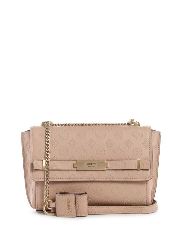 Guess Bea Convertible Crossbody Väska Dam Blå | 028563-VSU