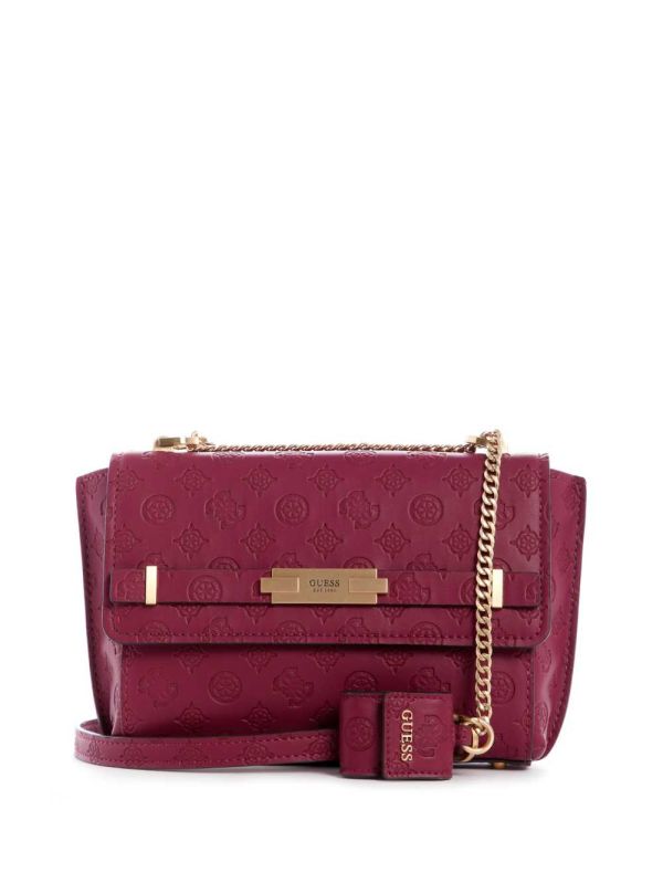 Guess Bea Convertible Crossbody Väska Dam Bruna | 087259-DCP
