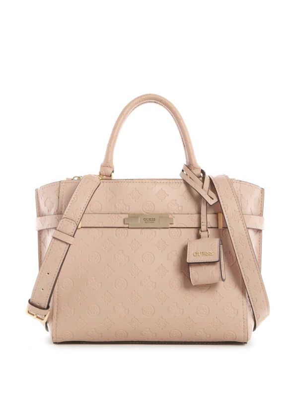 Guess Bea Society Satchel Väska Dam Blå | 892107-APT