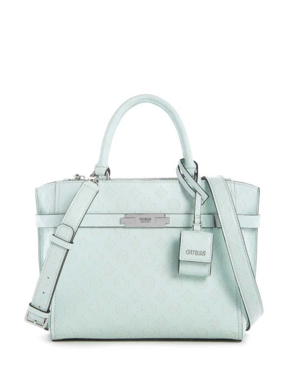Guess Bea Society Satchel Väska Dam Ljusturkos | 348961-VDR