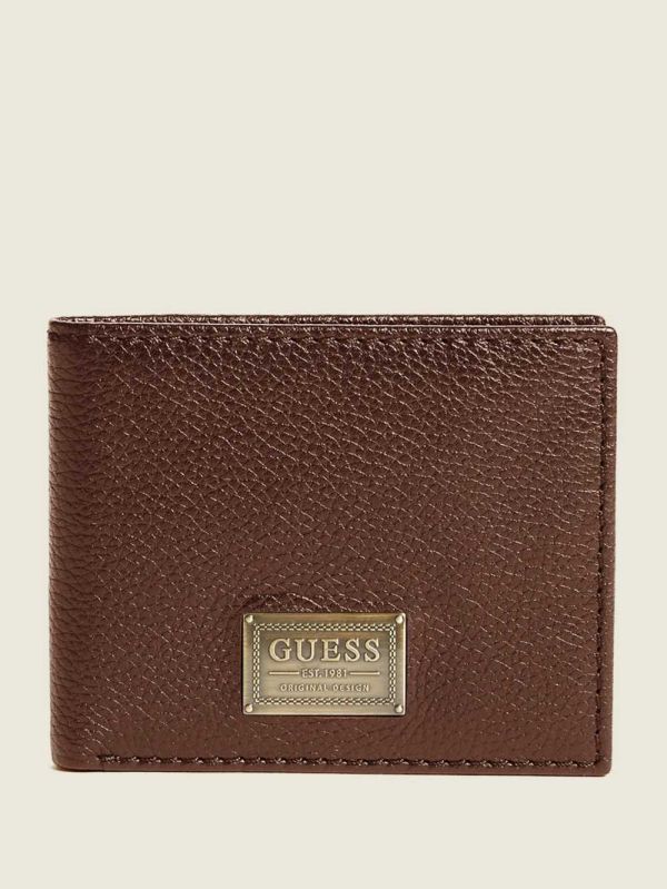 Guess Bishop Bifold Plånbok Herr Bruna | 049871-BGD