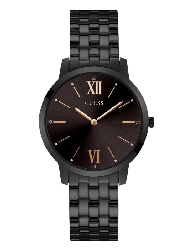 Guess Black Analog Klocka Herr Obsidian | 891463-OBY