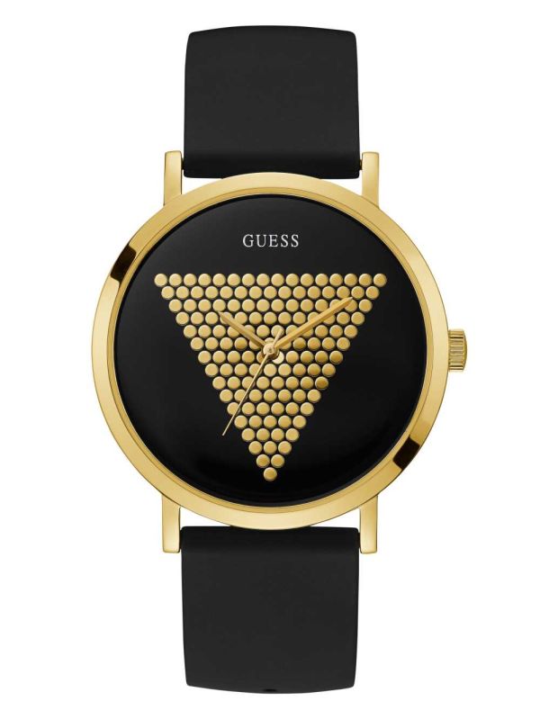 Guess Black And Gold-Tone Analog Klocka Herr Svarta | 320951-VRH