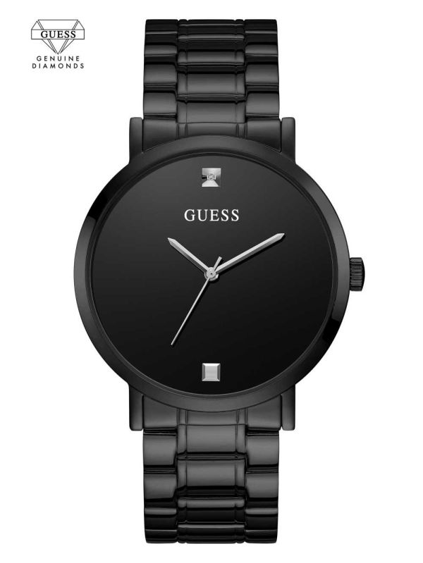Guess Black Diamond Analog Klocka Dam Svarta | 758431-AML