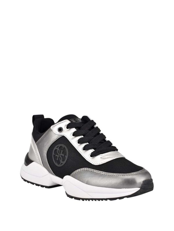 Guess Bridell Quattro-G Sneakers Dam Silver | 408562-RBS