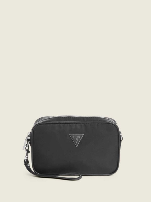 Guess Certosa Small Necessity Bag Resväska Dam Svarta | 370618-QCU