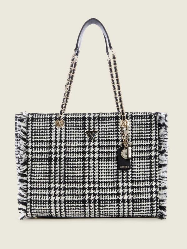 Guess Cessily Tweed Toteväska Dam Tvätt | 238460-VDA