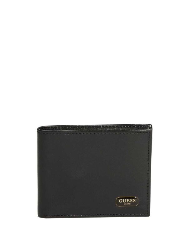 Guess Chavez Passcase Plånbok Herr Svarta | 354621-VKO