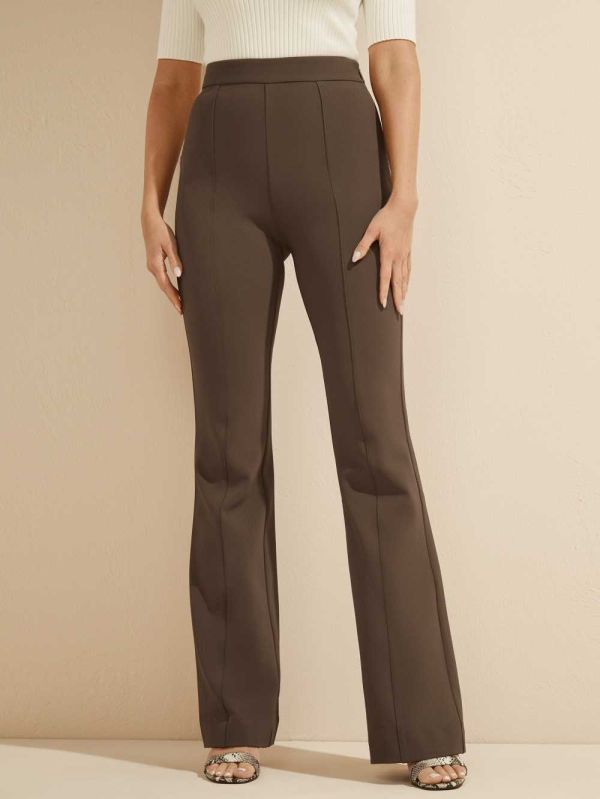 Guess Chloe Byxor Dam Kaffe | 721609-RUM