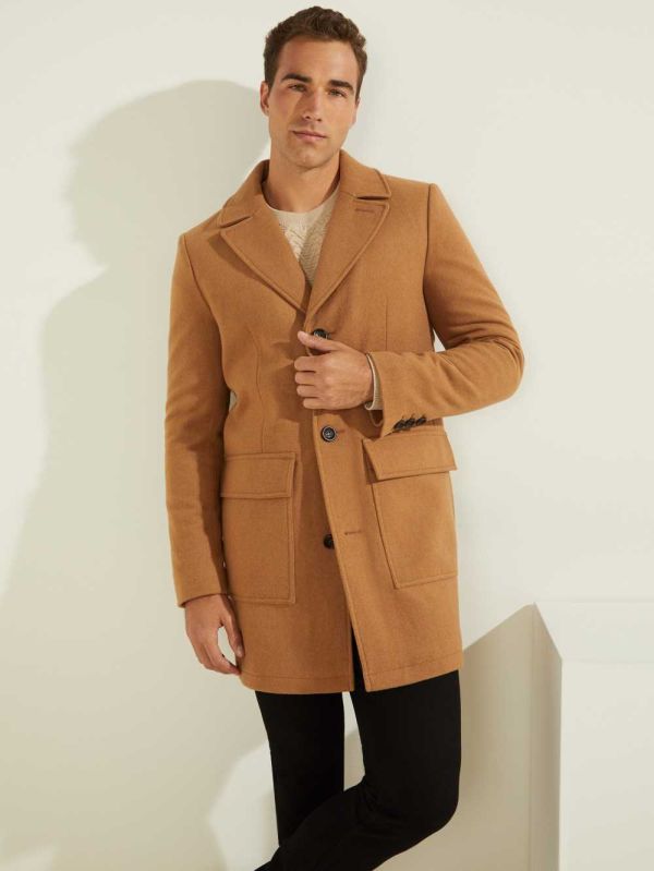 Guess Chris Wool Jacka Herr Olika Färger | 935867-WFI
