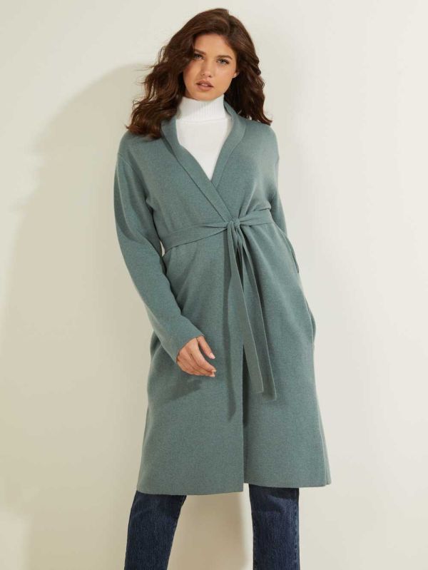 Guess Clarissa Cardigan Tröjor Dam Turkos | 576108-FVI