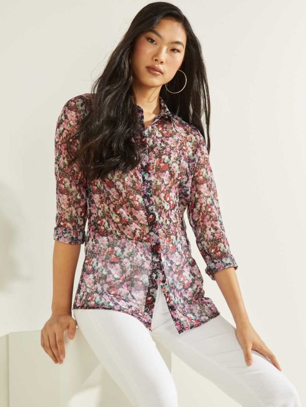 Guess Clouis Blusar Dam Blommiga | 842370-GCU