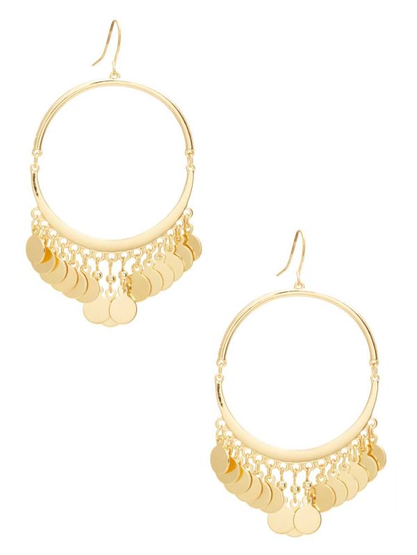 Guess Coin Hoop Örhängen Dam Guld | 745321-HLW