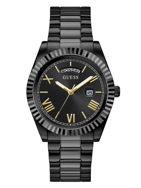 Guess Connoisseur Black Analog Klocka Herr Olika Färger | 954360-FTU