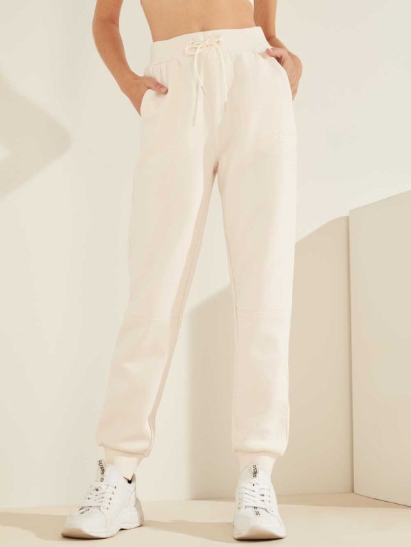 Guess Contrast Logo Mjukisbyxor Dam Vita | 926804-RDV