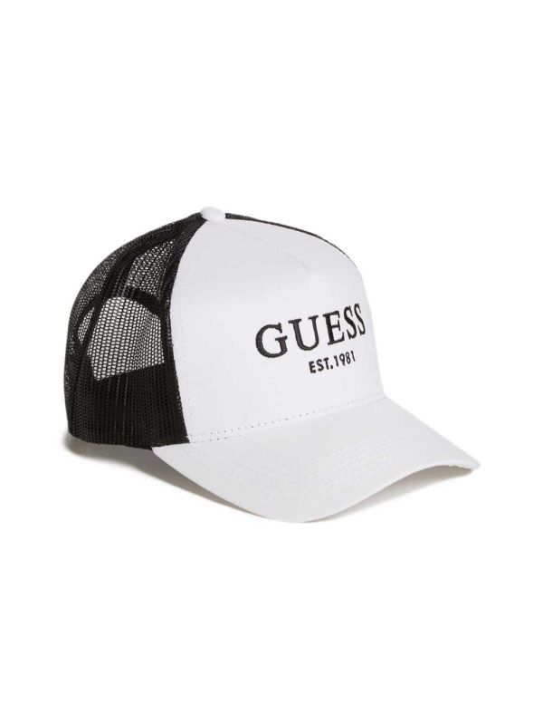 Guess Contrasting Logo Trucker Hatt Dam Vita | 957613-JHF