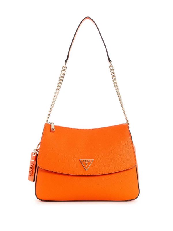 Guess Cordelia Hobo Bag Axelväska Dam Orange | 754981-IVQ