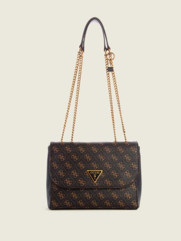 Guess Cordelia Logo Convertible Crossbody Väska Dam Bruna Olika Färger | 369450-YVP