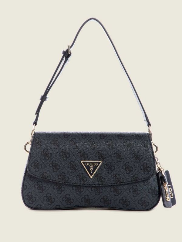 Guess Cordelia Logo Flap Axelväska Dam Tvätt | 903574-FSD