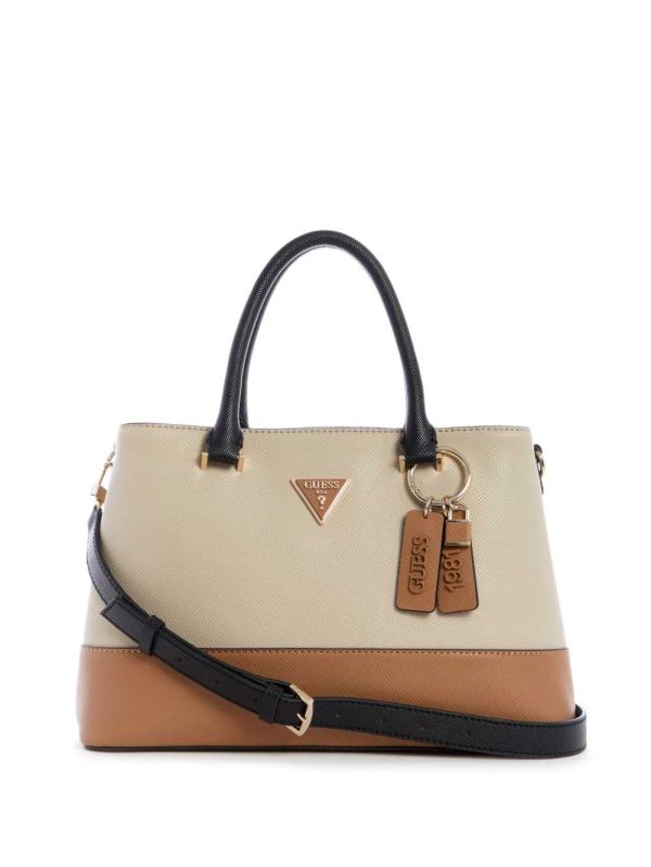Guess Cordelia Luxury Satchel Väska Dam Korall Olika Färger | 310248-IWD