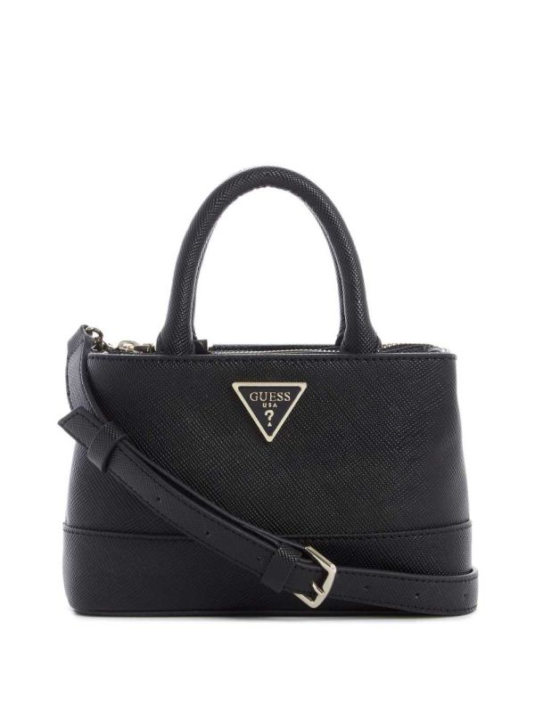 Guess Cordelia Mini Satchel Väska Dam Svarta | 640751-OSG