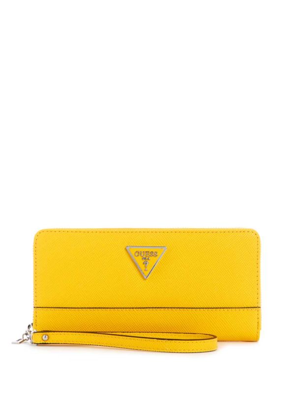 Guess Cordelia Zip-Around Plånbok Dam Blommiga Orange | 375814-DOS