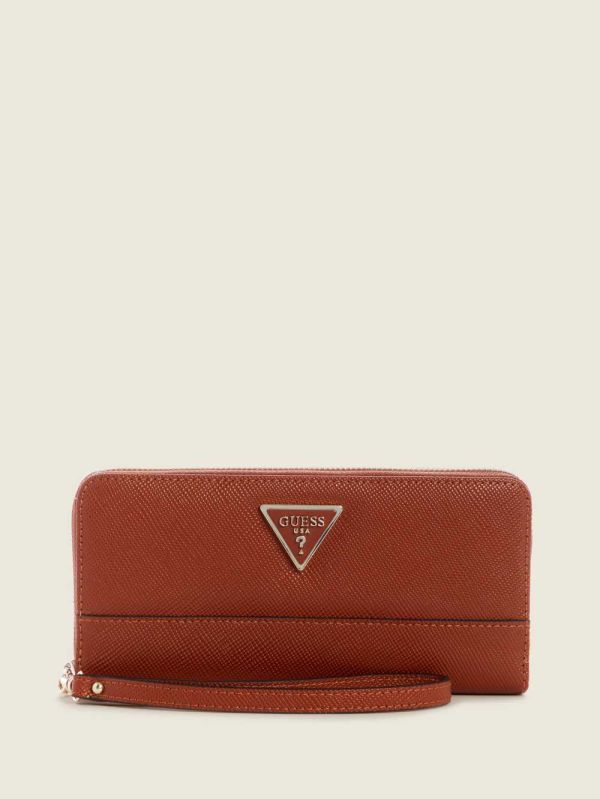 Guess Cordelia Zip-Around Plånbok Dam Bruna | 490762-XJS