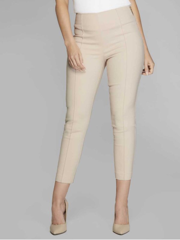Guess Cropped Candi Byxor Dam Khaki | 034897-JKV