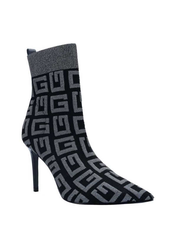 Guess Dallyca G-Logo Sock Kängor Dam Svarta | 714263-XJA