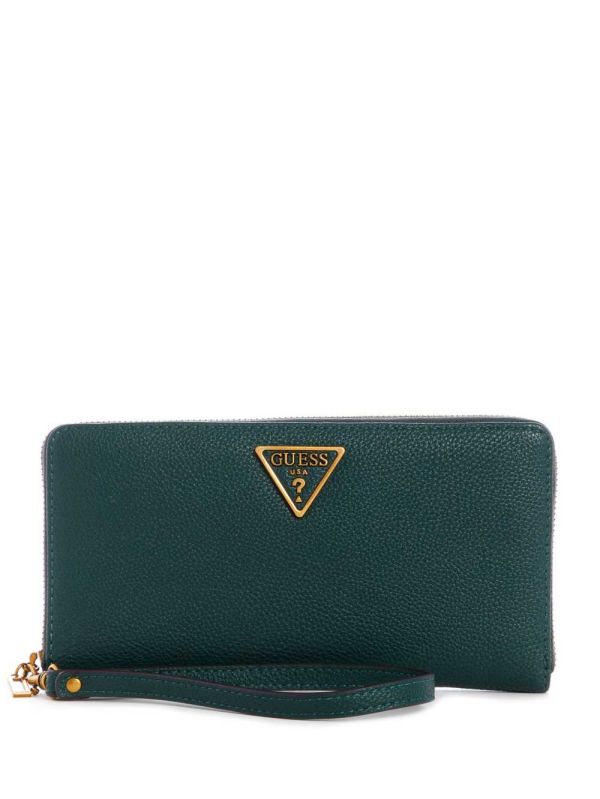 Guess Destiny Check Organizer Plånbok Dam Gröna | 913502-JWP