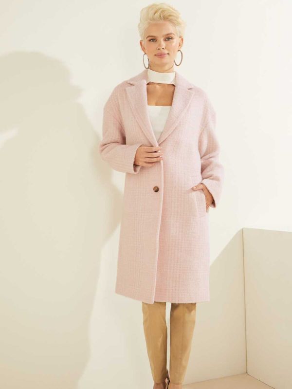 Guess Destiny Wool-Blend Rockar Dam Rosa | 150986-XKD