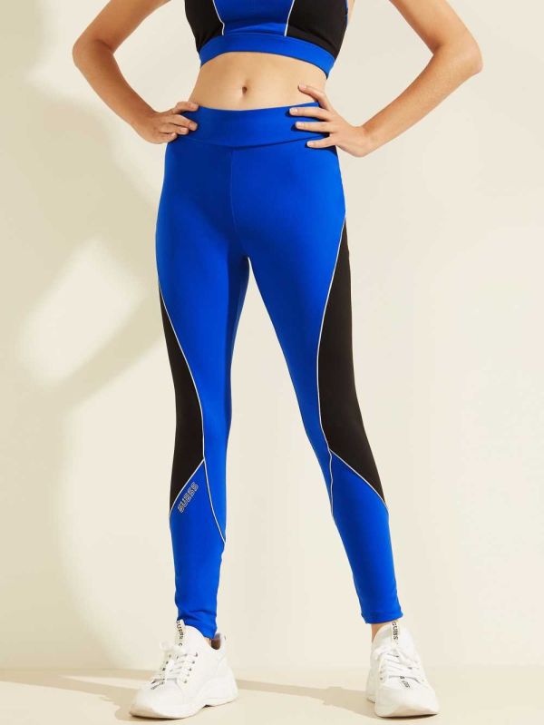 Guess Doreen Leggings Dam Blå Svarta | 647298-MFG